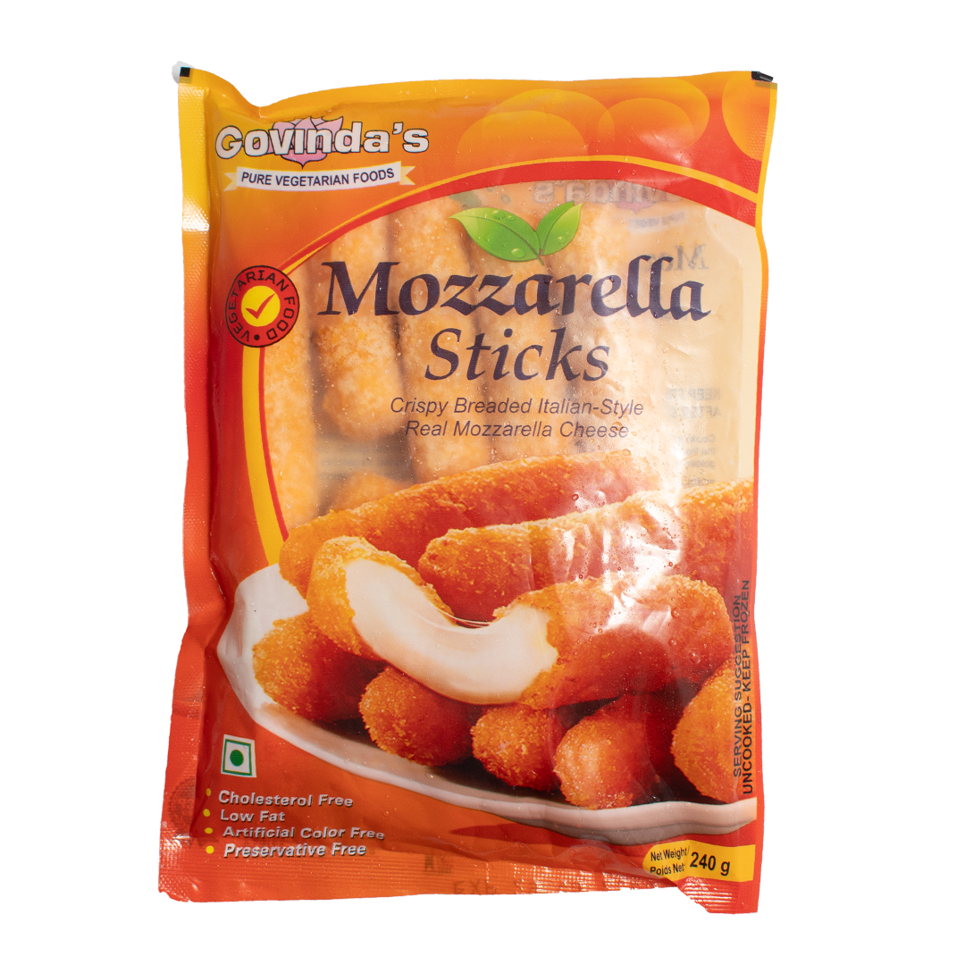 Mozzarella Sticks – Govinda's Food